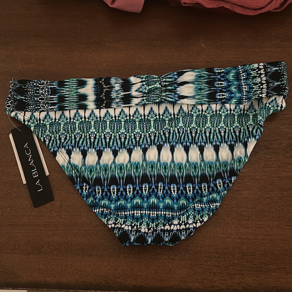 NWT La Blanca Hipster Bikini Bottoms - Picture 2 of 5
